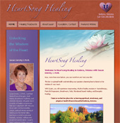 Healing and Health Website Design by Charlotte Howard
