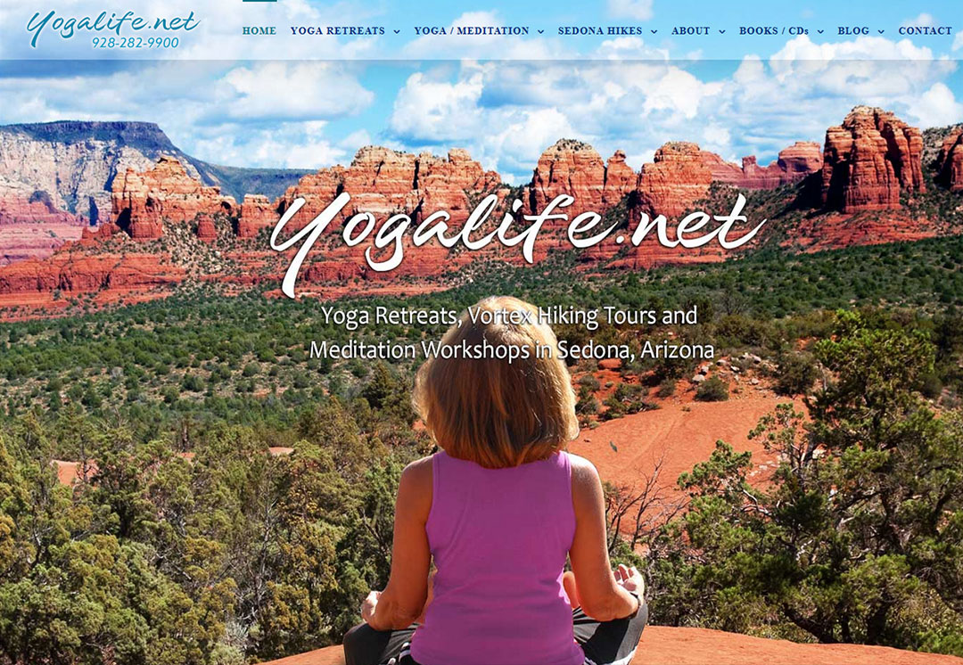 Web design and SEO for Yoga Practitioners, Yoga Studios and Retreats - YogaLife.net