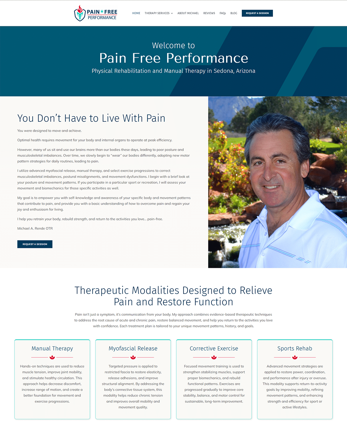 Websites for massage therapists and Bodyworkers