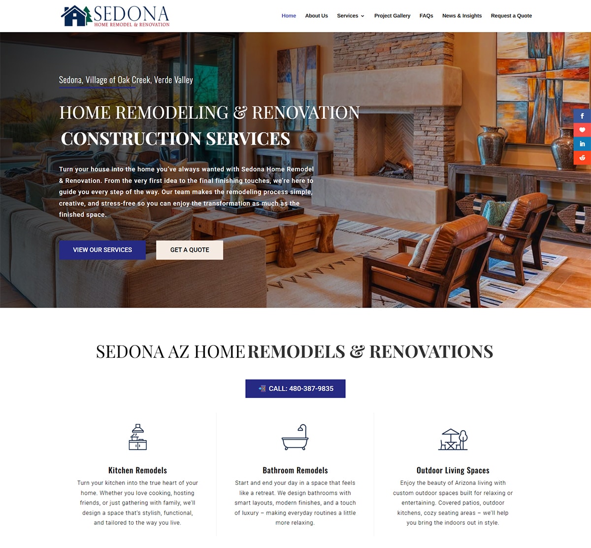 Sedona Home Remodels and Renovations